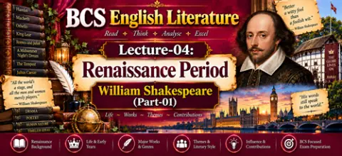 Chapter-04: William Shakespeare (Part-1)- Biography and Literary Works
