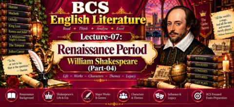 Chapter-07: William Shakespeare(Part-04)- Famous Plays, Sonnet