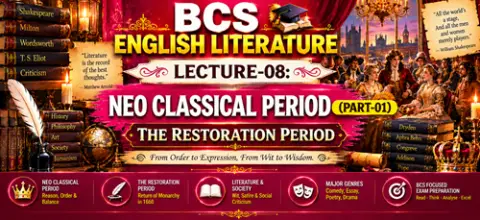 Chapter-08: Neo Classical Period(Part-01)-The Restoration Period