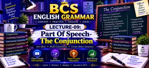 Chapter-09: Part Of Speech-The Conjunction