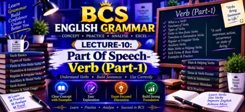 Chapter-10: Part Of Speech- Verb (Part-1)
